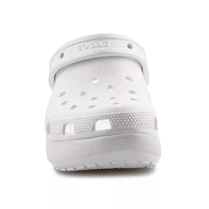 Crocs Classic Platform Glitter Clog W 207241-0WV Chalk