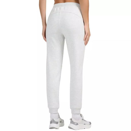 Women's trousers 4F CAS F1659 cool light gray melange 4FWMM00TTROF1659 27M