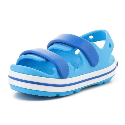 CROCS CROCBAND CRUISER vaikiški sandalai, venecijos/elektros mėlyna spalva, 209424-4MO