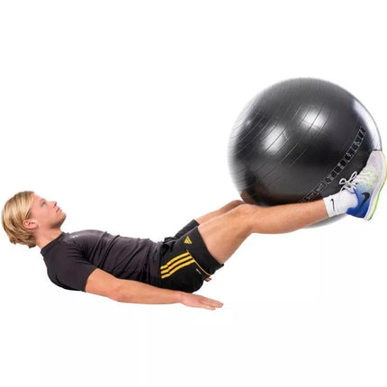 FITNESS BALL 75CM BLACK PURE 2 IMPROVE