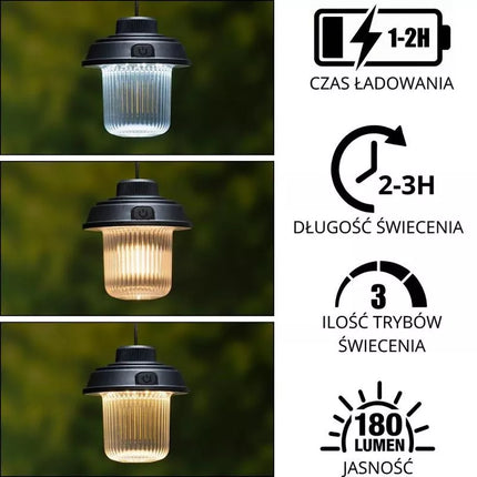 GRUNDIG LED TURISTINIS ŽIBINTUVĖLIS 800mAh