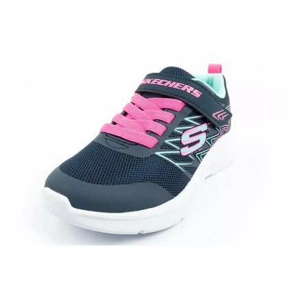 Skechers Microspec lengvi vaikiški sportiniai bateliai mergaitėms