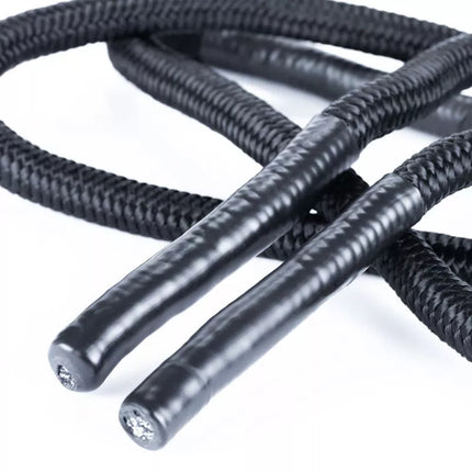 Heavy training jump rope made of 25 mm rope, length 270 cm