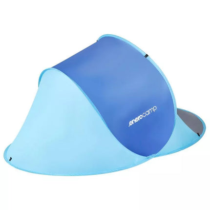 SELF-EXPLODING BEACH SCREEN TENT 190x120x86CM NAVY BLUE