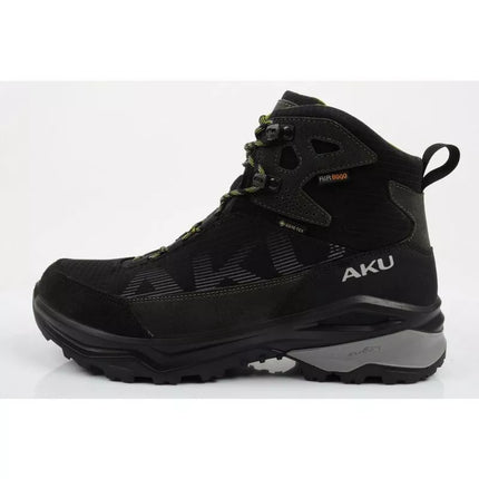 Vyriški trekingo sportiniai batai Adapta Gore-Tex odiniai juodi Aku