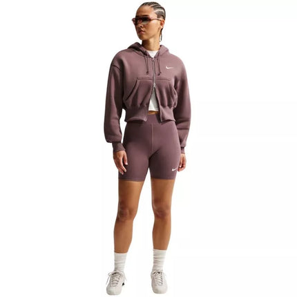 Moterų šortai Nike Sportswear Classics, rudi, DV7797 502