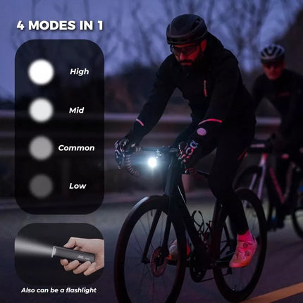 Rockbros front bike light 1200LM black