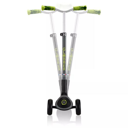 Globber Master Prime triratis paspirtukas / juodas - ryškiai žalias 664-106