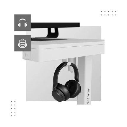 MA-Leader 8.2 Baltas Elektrinis Stalas