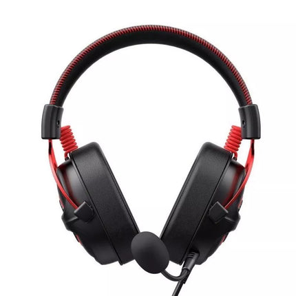 Havit H2002E Pro žaidimų ausinės (Juoda/Raudona)