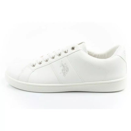 US Polo Assn. shoes sneakers men's fashionable white comfortable