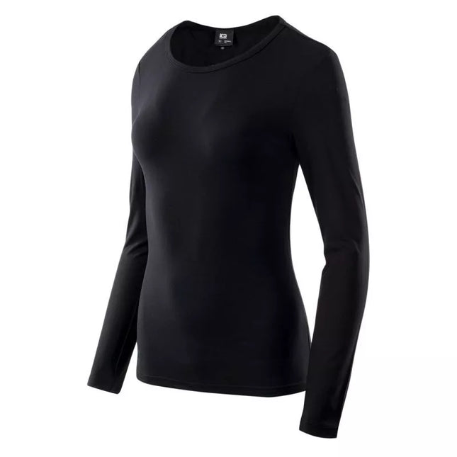 Kreminiai marškinėliai moterims ilgomis rankovėmis W 92800272940 Iq