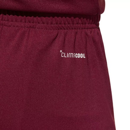 adidas Entrada 26 burgundy kids' shorts JZ6527