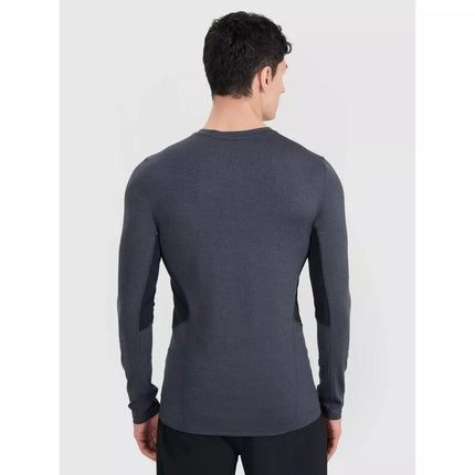 Men's quick-drying training longsleeve 4F 4FWMM00TFLOM507-22M