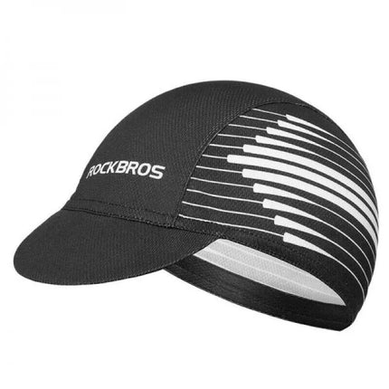 Rockbros cycling cap black and white