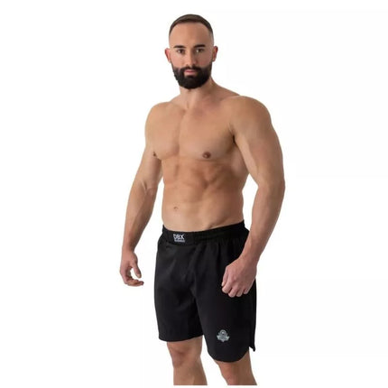 Bushido Black MMA Training Shorts S