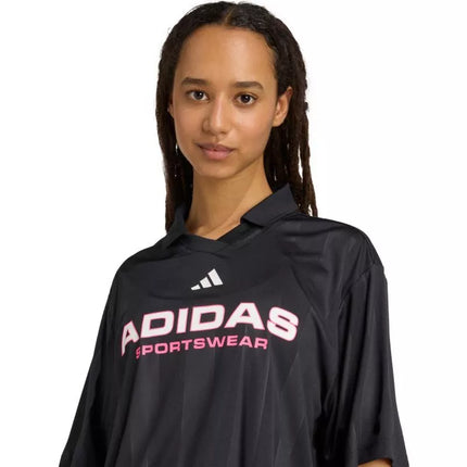adidas Tiro Q4 Polo Women's T-Shirt Black JN2749