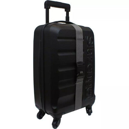 Universalus saugos diržas kelioniniam lagaminui 180x5 cm su kodu ProWorld pilkas