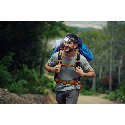 GRUNDIG DELUXE 1 LED and 2 COB TOURIST HEADLAMP