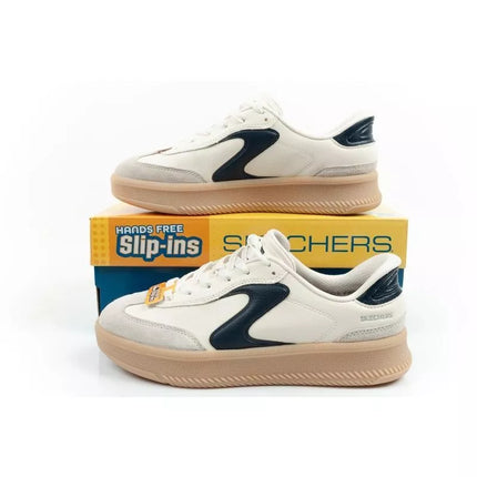 Skechers moteriški sportbačiai Lifted Luxe ekru Slip-Ins