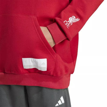 Adidas Liverpool FC Džemperis su gobtuvu, jaunimo JW7879