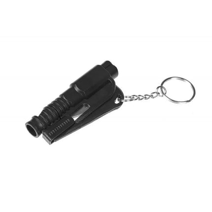 GUARD LifeGuard Rescue Tool - Whistle, Seatbelt Cutter, Glass Breaker (YC-004-BL)