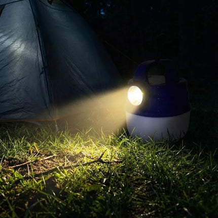 Žibintuvėlis Kempingo lempa su USB įkrovimu ir saulės energija Redcliffs