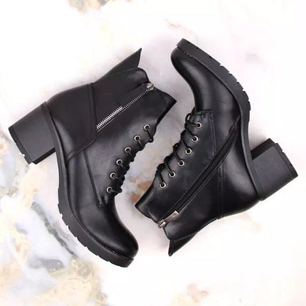 Potocki W WOL177A juodi aulinukai su platforma