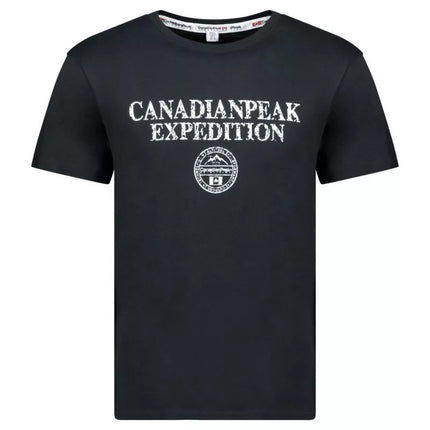 Canadian Peak JVICKEAK juodi vyriški marškinėliai 254 (RBMSZ1307H/CP-NOIR)