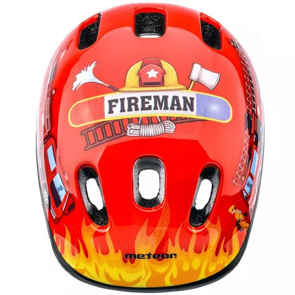 Meteor KS06 Firetracker Bike Helmet size XS 44-48 cm Jr 24836
