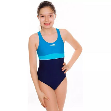 Aqua-Speed EMILY Junior Laivablagis Mėlynas Maudymosi Kostiumėlis