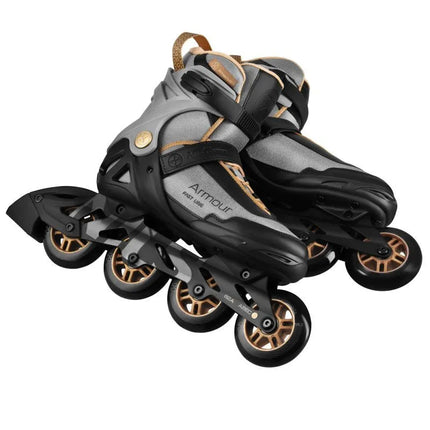 NA22151 ARMOUR GRAY ROLLER SKATES SIZE 42 NILS EXTREME