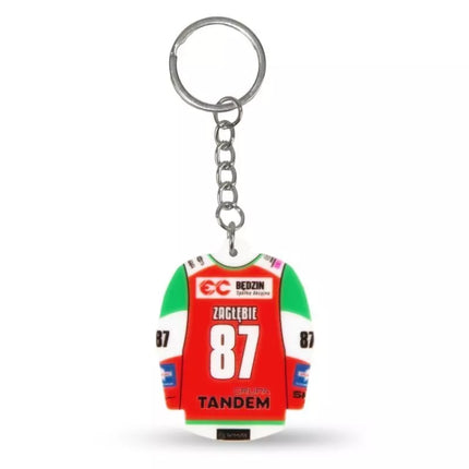 Zagłębie Sosnowiec (išvyka) SREBBREKH-ZS marškinėlių raktų pakabukas