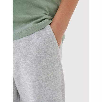 Boys' jogger sweatpants 4F 4FJWMM00TTROM1188-25M