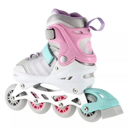 NH18192 4in1 PINK SIZE S(29-33) ROLLER SKATING WITH HOCKEY SLEEVE NILS EXTREME