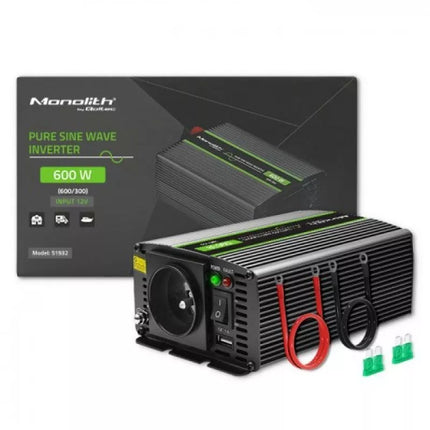 Qoltec Monolith Automatinis Maitinimo Adapteris/Keitiklis 600 W