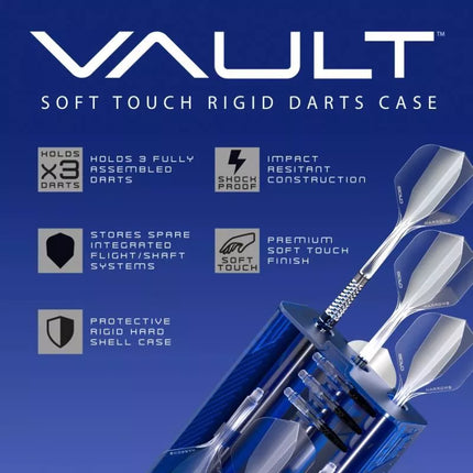 Harrows VAULT DART CASE skaidrus