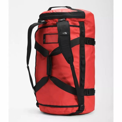 The North Face Base Camp Duffel L Sports Bag 95L Polyester Black, Red