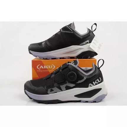 Aku women's trial trekking shoes Furiosa BOA GTX Vibram fashionable black