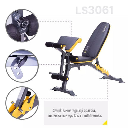 HMS LS3061 Barbell Bench