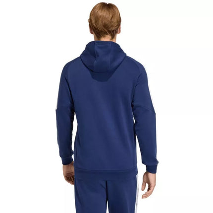 Men's adidas Tiro 26 League Sweat Full Zip Hoodie Navy Blue KF3320