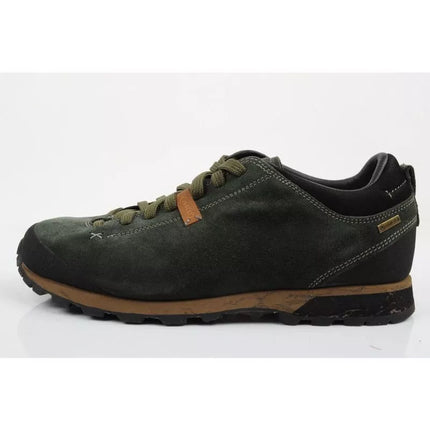 Bellamont Gore-tex Vyriški patvarūs žygio batai žali Aku