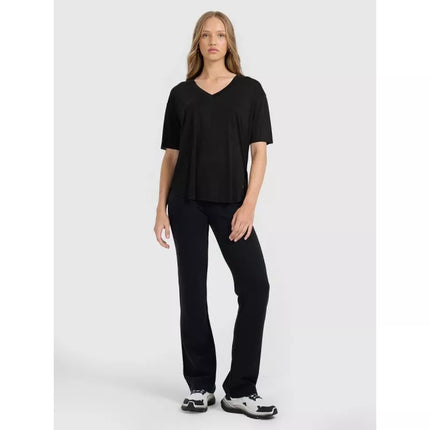 Women's oversize T-shirt with modal 4F 4FRAW25TTSHF3283-21S