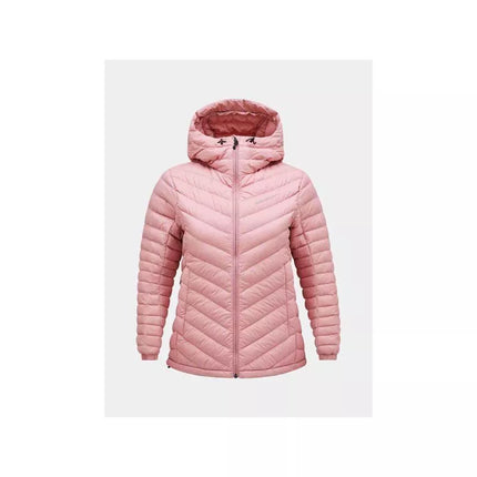 Moterims Frost Down Hood striukė rožinė Peak Performance