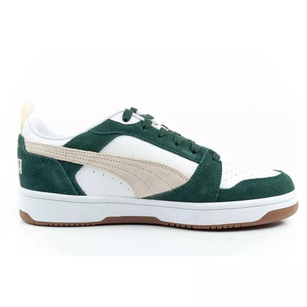 Puma Rebound v6 vyriški sportiniai kedai madingi patogūs balti žali