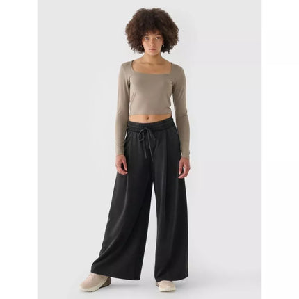 Moteriška 4F ilgomis rankovėmis, slim fit, lygi palaidinė 4FRSS24TLONF499-82S