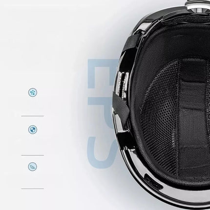 Qunature 10130003002 Ski Helmet with Earmuffs for Snowboard 54-58 cm - White