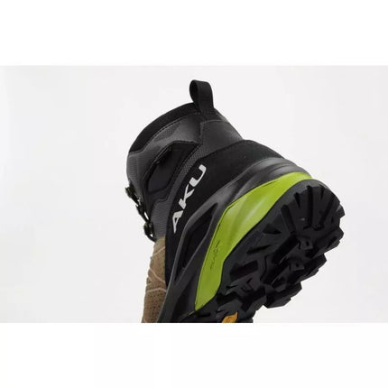Aku men's trekking sports shoes Adapta Gore-tex leather black green