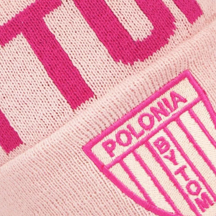 Žieminė kepurė - Rožinė Polonia Bytom
