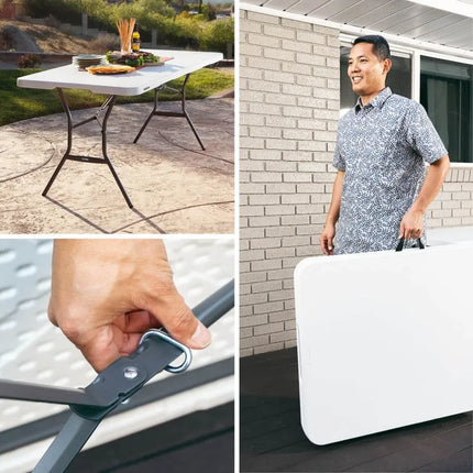 LIFETIME SEMI-COMMERCIAL FOLDING TABLE 183CM 25011